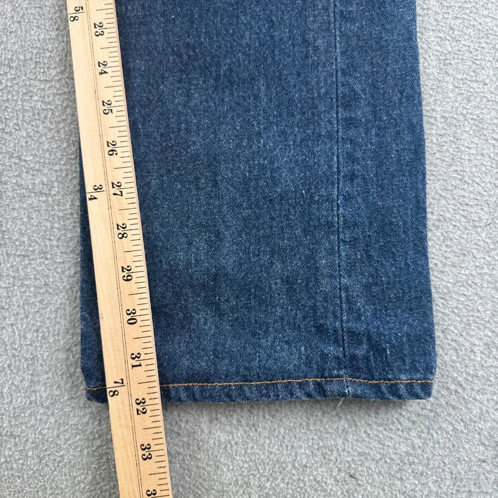 Vintage 90s Levi Jeans Mens 35x34 Blue 501xx Made in USA Straight Leg Denim